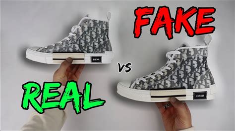 dior b23 high top fake vs real|is dior b23 real.